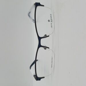 NWT RX-ABLE UNISEX JEFF BANKS EYEGLASS FRAMES JB1008 NAVY BLUE
